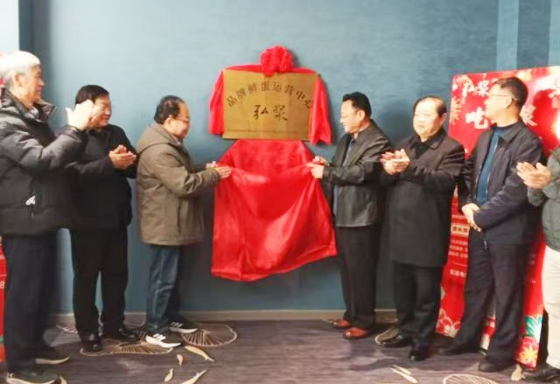 文化赋能 战略合作 ——“弘浆”品牌鲜蛋运营中心在邯郸盛大揭牌-图片2