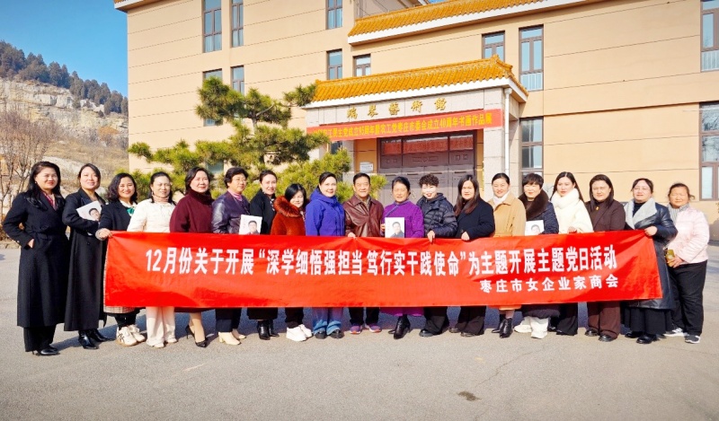 深学细悟践使命，艺术共赏启新程——枣庄市女企业家商会主题党日别样精彩-图片1