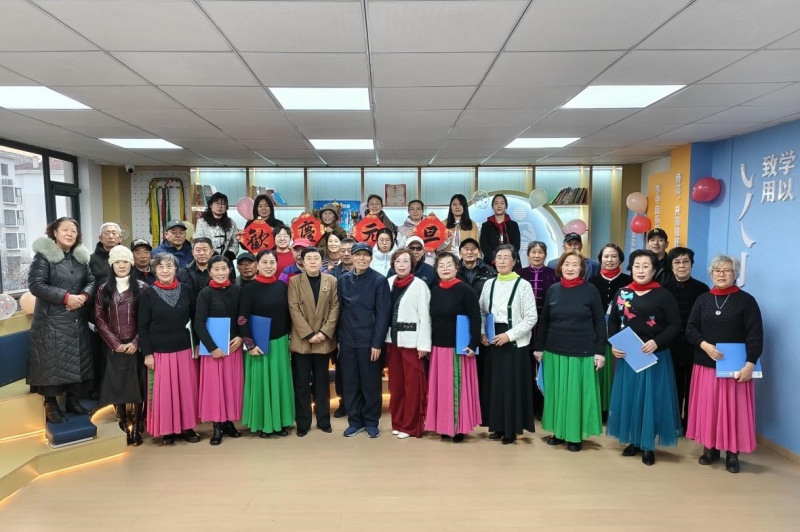 联欢.礼遇.关爱三曲同奏 奏响鲁古埠社区和谐乐章-图片1