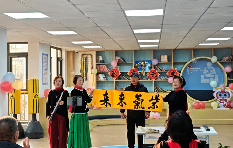 联欢.礼遇.关爱三曲同奏 奏响鲁古埠社区和谐乐章-图片5