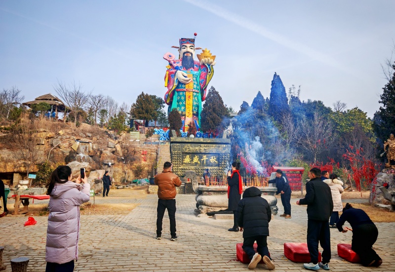 书画寄情贺新岁，笔墨祈福财神山  ——首届屏山民俗文化节书画笔会启幕-图片8