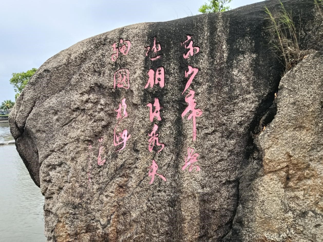 【侨乡风物】银洲湖畔访奇石-图片3